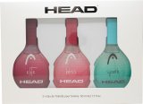 Head Women Gift Set: Bliss EDT 50ml - EliteEDT 50ml - Spark EDT 50ml