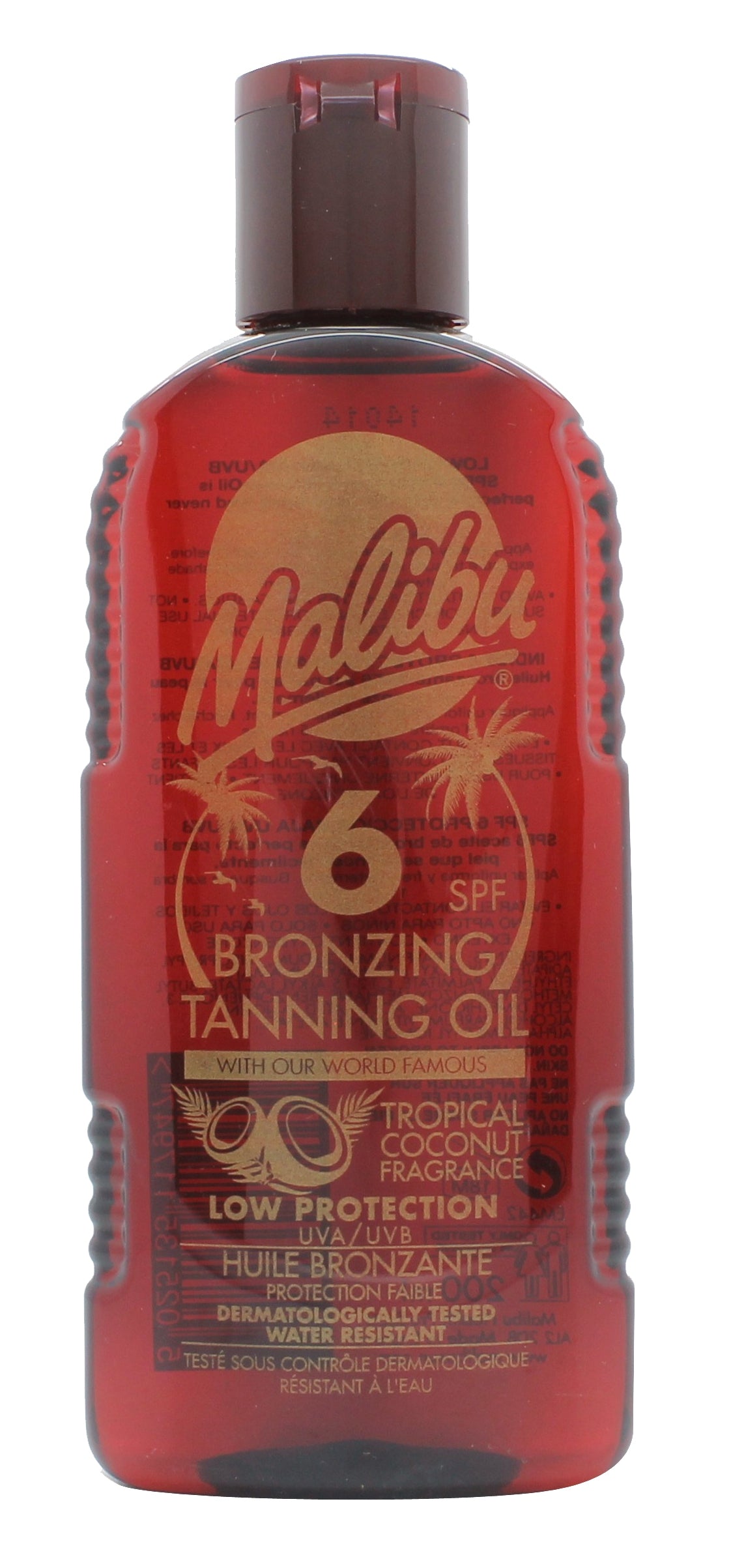 Malibu Bronzing Tanning Oil 200ml SPF6