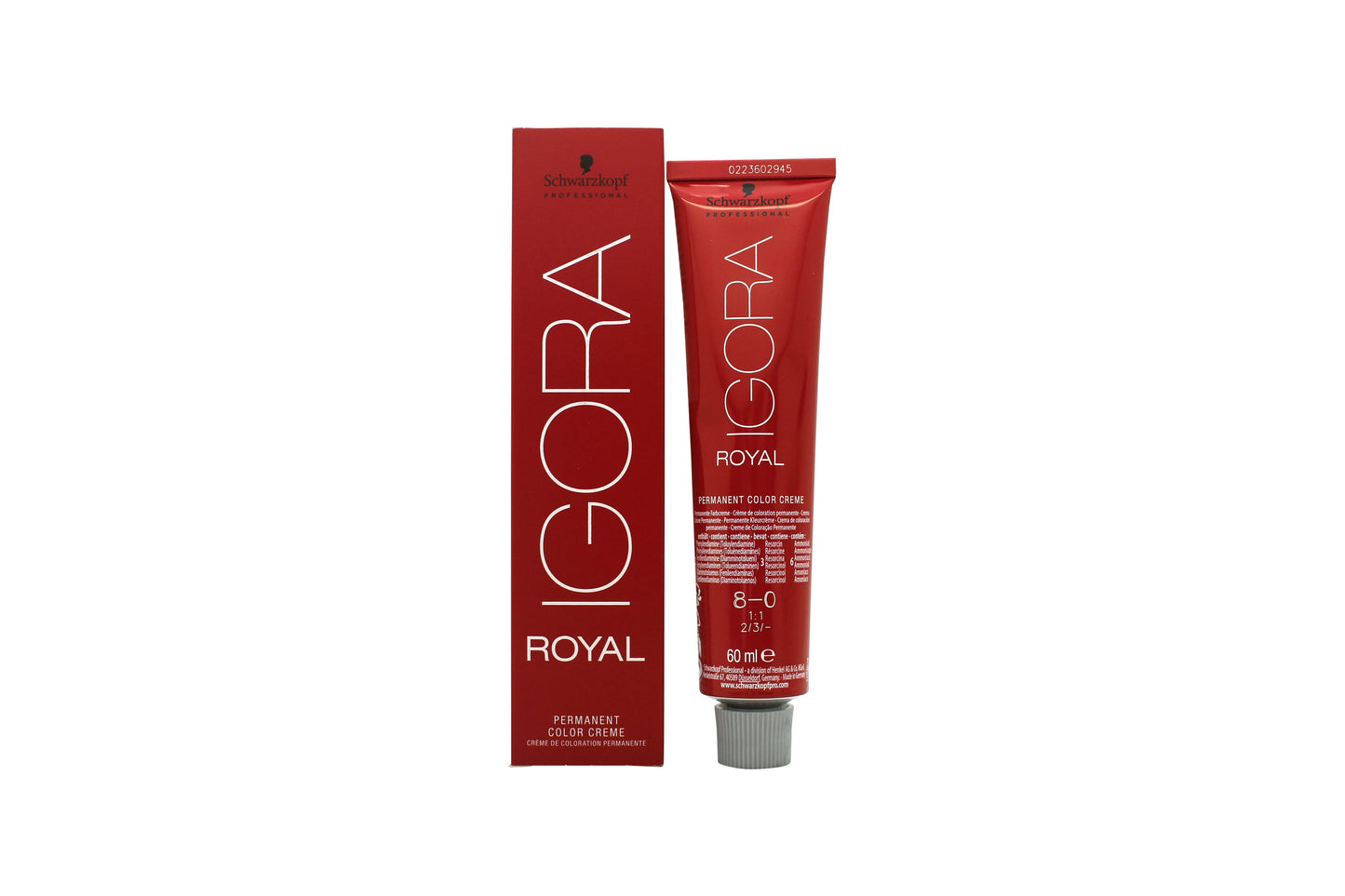 Schwarzkopf Igora Royal Permanent Color Creme 60ml - 8-0
