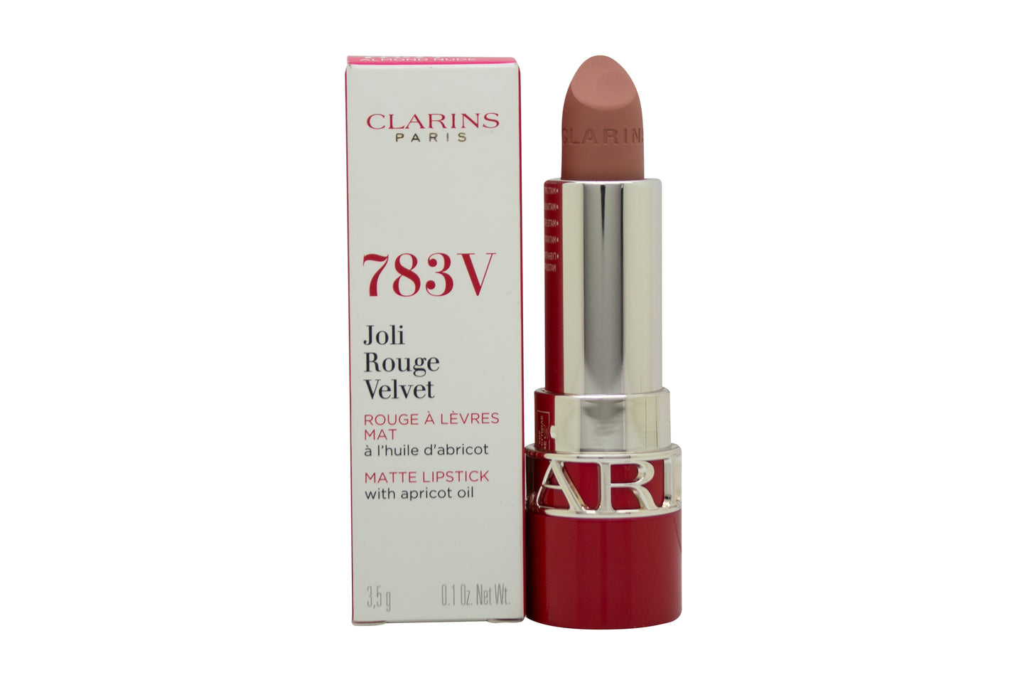 Clarins Matte Joli Rouge Velvet Lipstick 3.5g - 783V Almond Nude