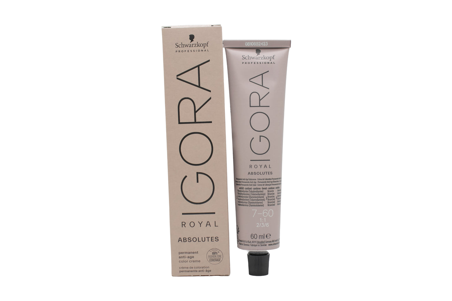 Schwarzkopf Professional Igora Royal Absolutes Hair Colour 60ml - 7-60