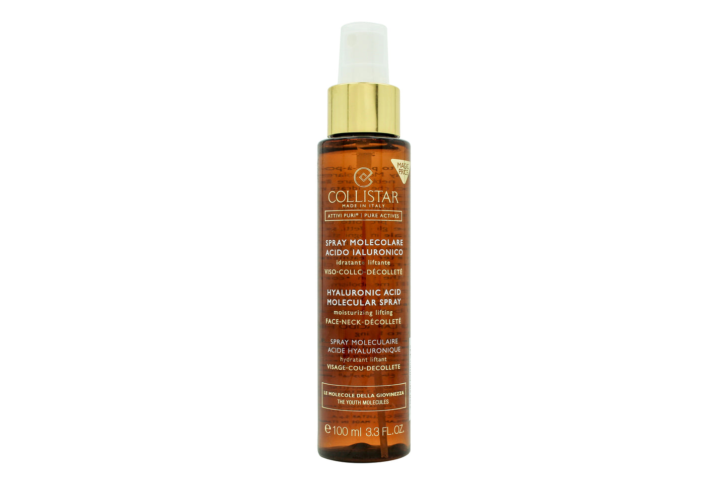 Collistar Hyaluronic Acid Moisturizing Lifting Molecular Spray 100ml