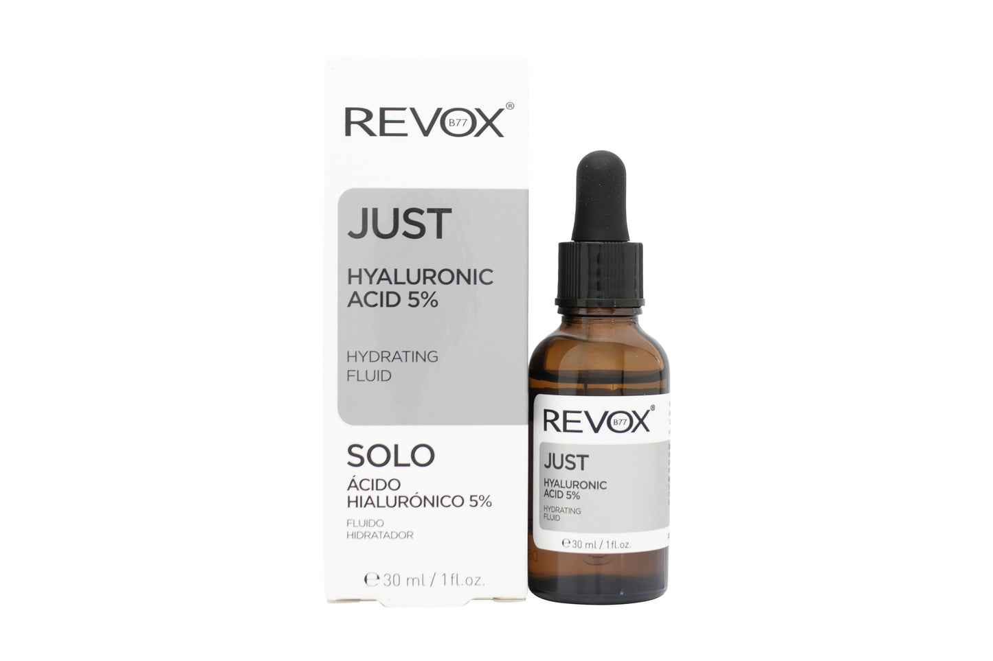 Revox B77 Just Hyaluronic Acid 5% Hydrating Fluid Serum 30ml