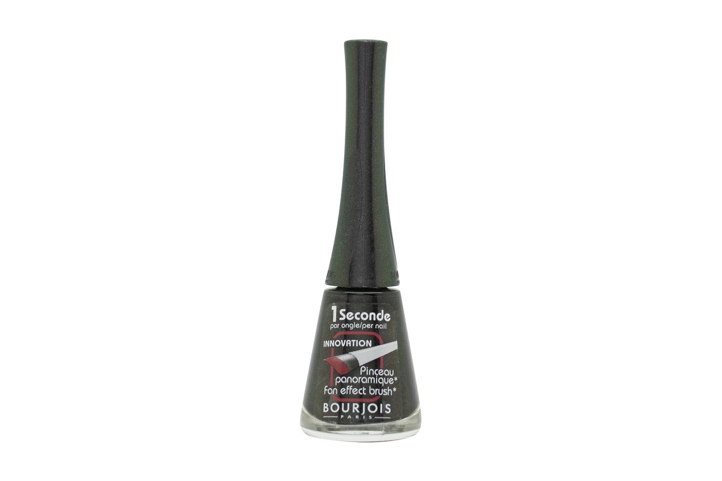 Bourjois 1 Seconde Nail Polish 8ml - Charcoal Shimmer