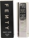 Fenty Beauty Icon The Case Refillable Lipstick Case - Metallic Nude Empty