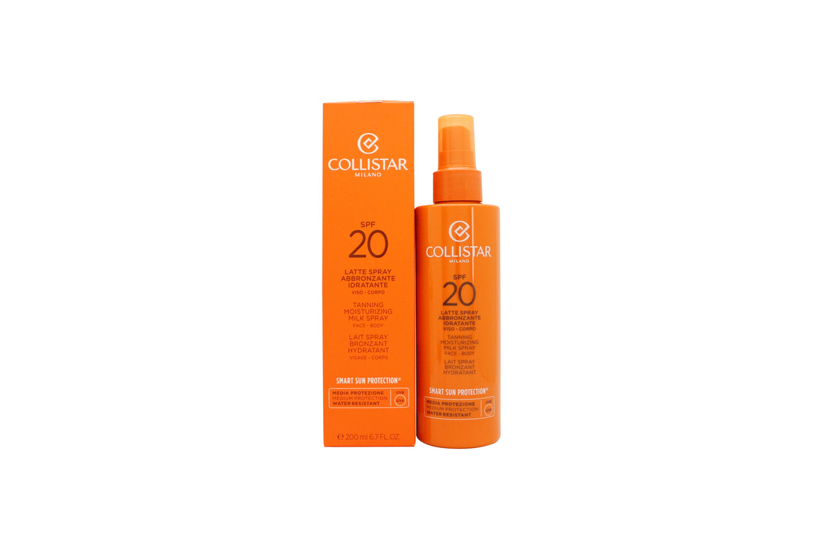 Collistar Perfect Tanning Moisturizing Milk SPF20 200ml Spray