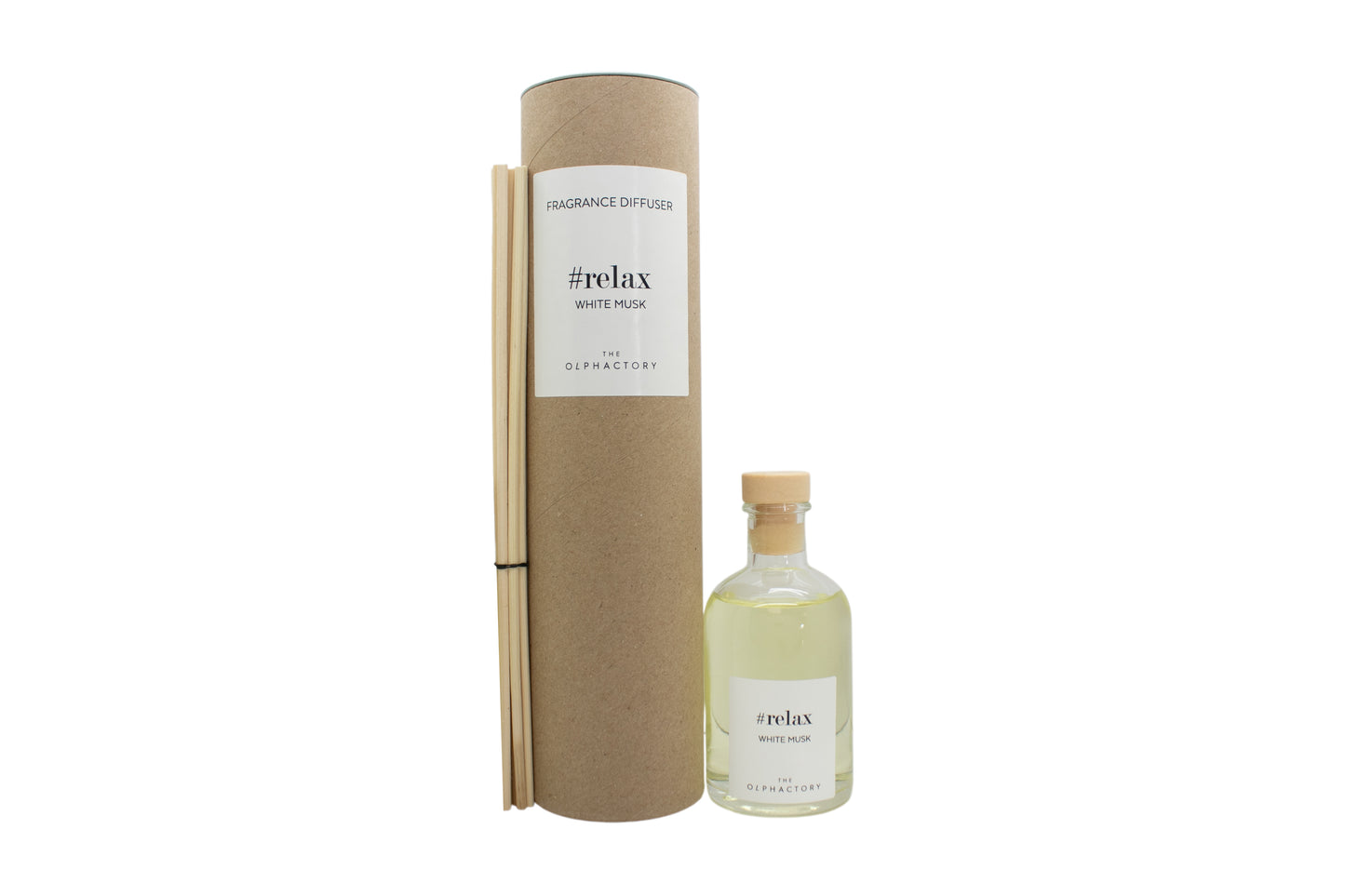 The Olphactory Relax White Musk Reed Diffuser 100ml