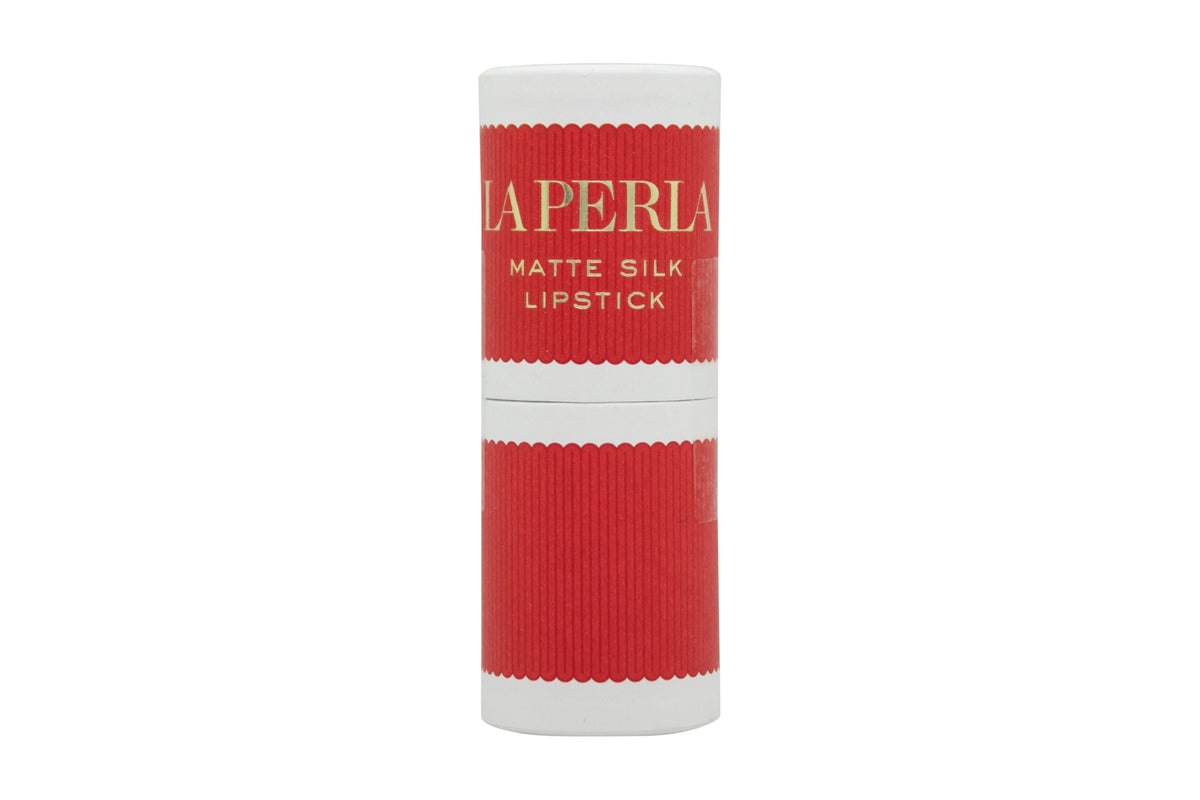 La Perla Matte Silk Lipstick - #112 - Tiramisu Red - 3.5g