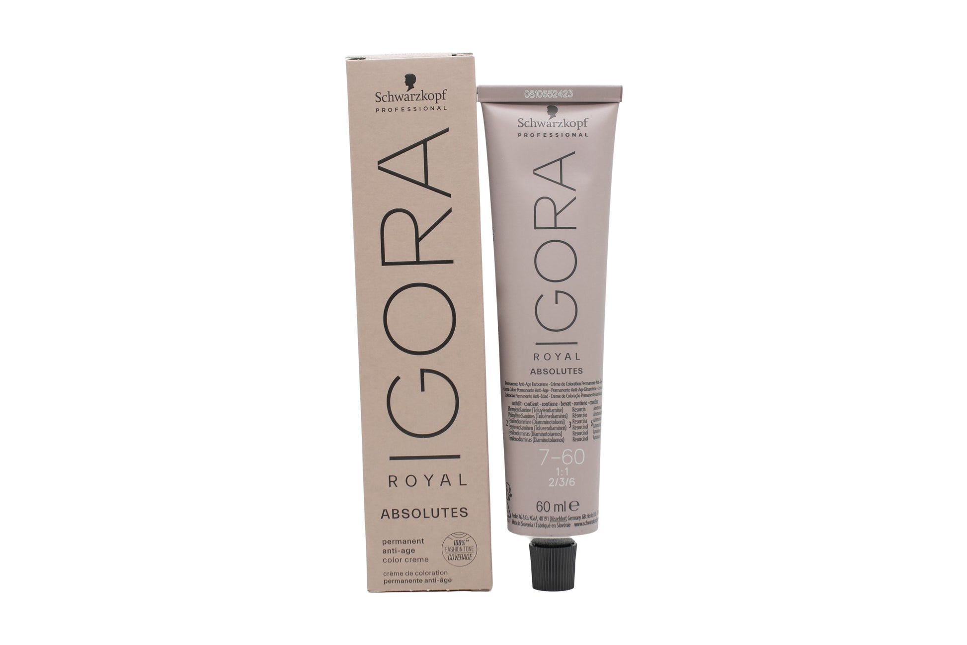 Schwarzkopf Professional Igora Royal Absolutes Hair Colour 60ml - 7-60