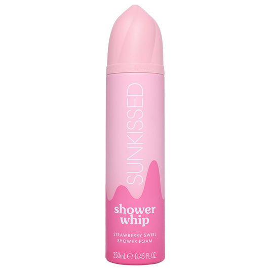 Sunkissed Shower Whip Strawberry Swirl Shower Foam 250ml