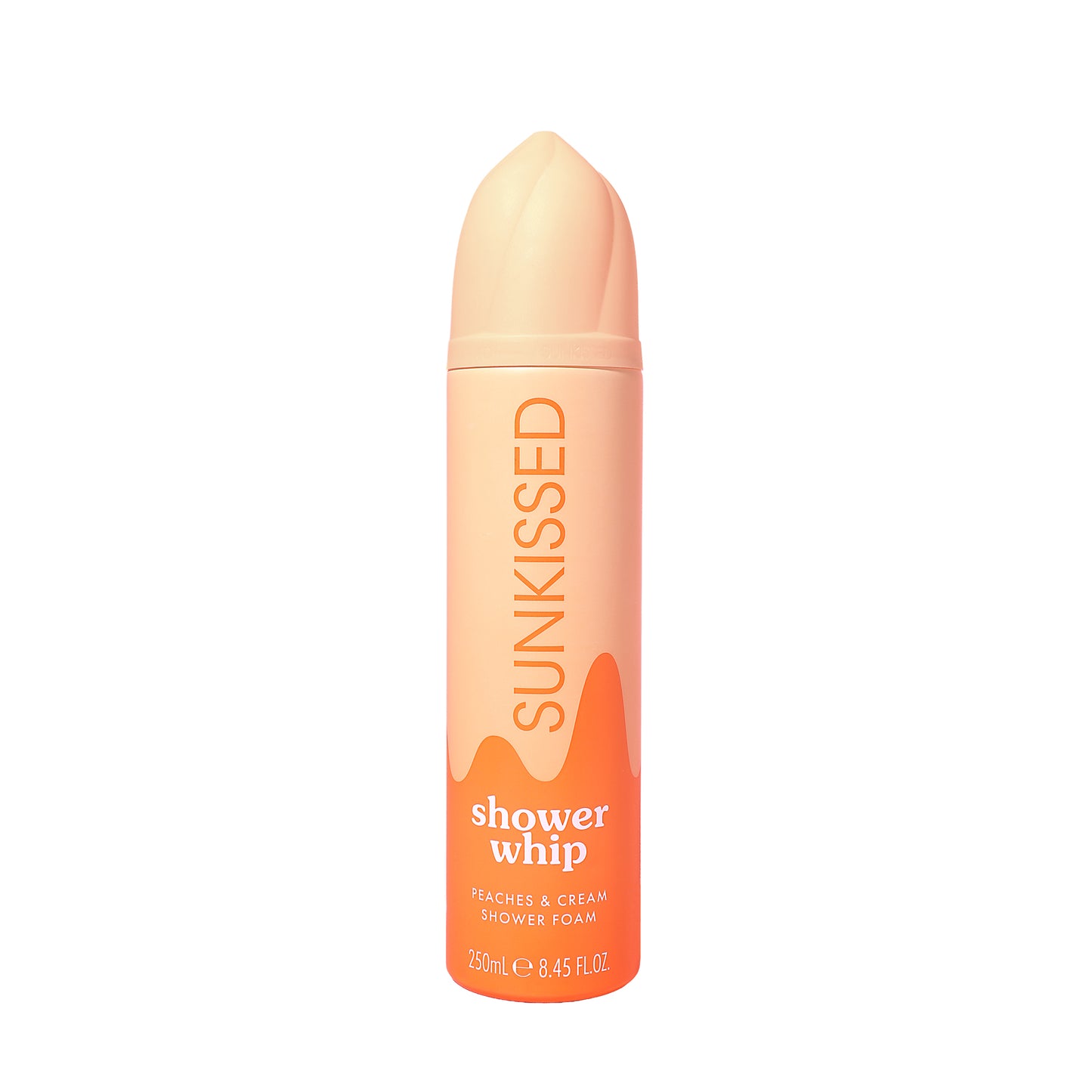 Sunkissed Shower Whip Peaches & Cream Shower Foam 250ml