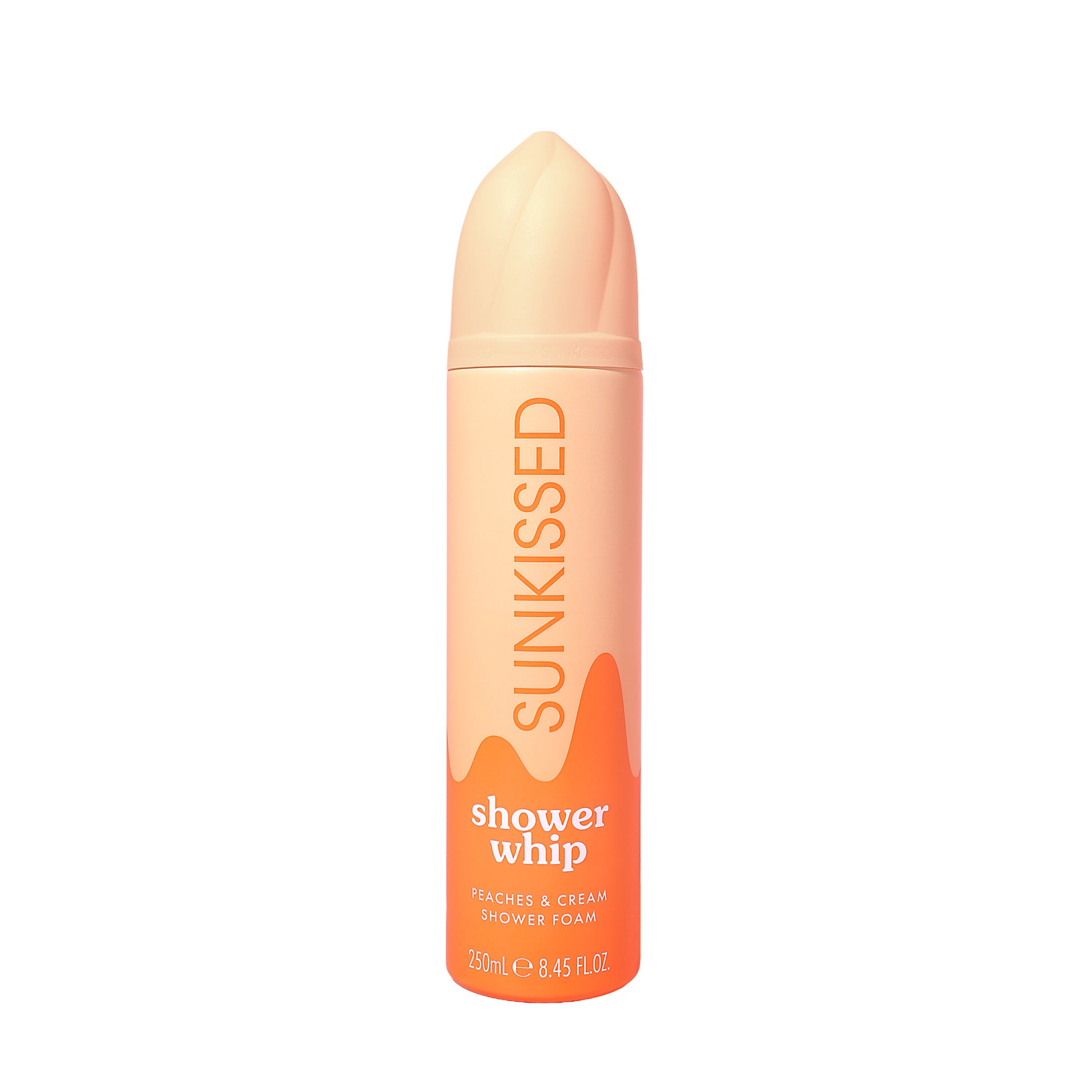 Sunkissed Shower Whip Peaches & Cream Shower Foam 250ml