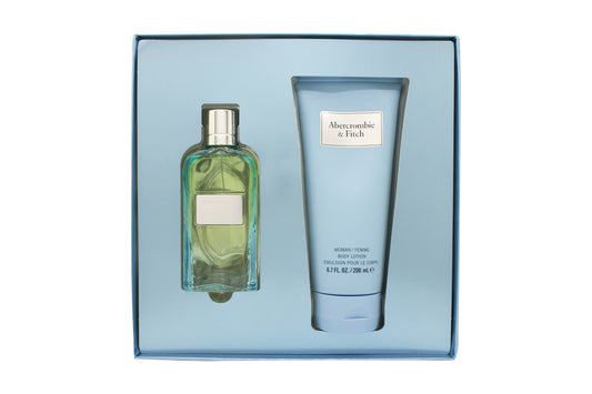 Abercrombie & Fitch First Instinct Blue for Her Gift Set 50ml EDP + 200ml Body Lotion