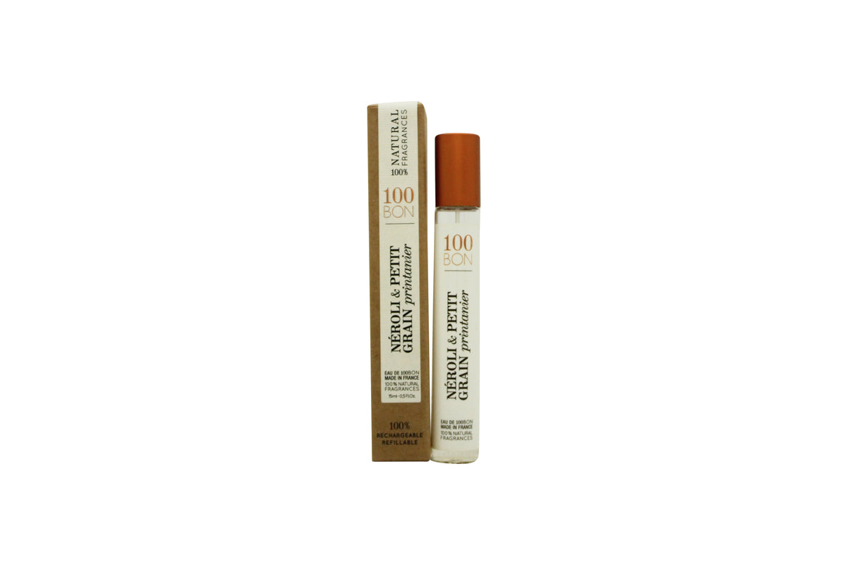 100BOn Néroli & Petit Grain Printanier Eau de Toilette 15ml Spray