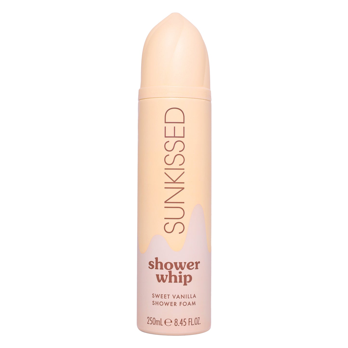 Sunkissed Shower Whip Sweet Vanilla Shower Foam 250ml