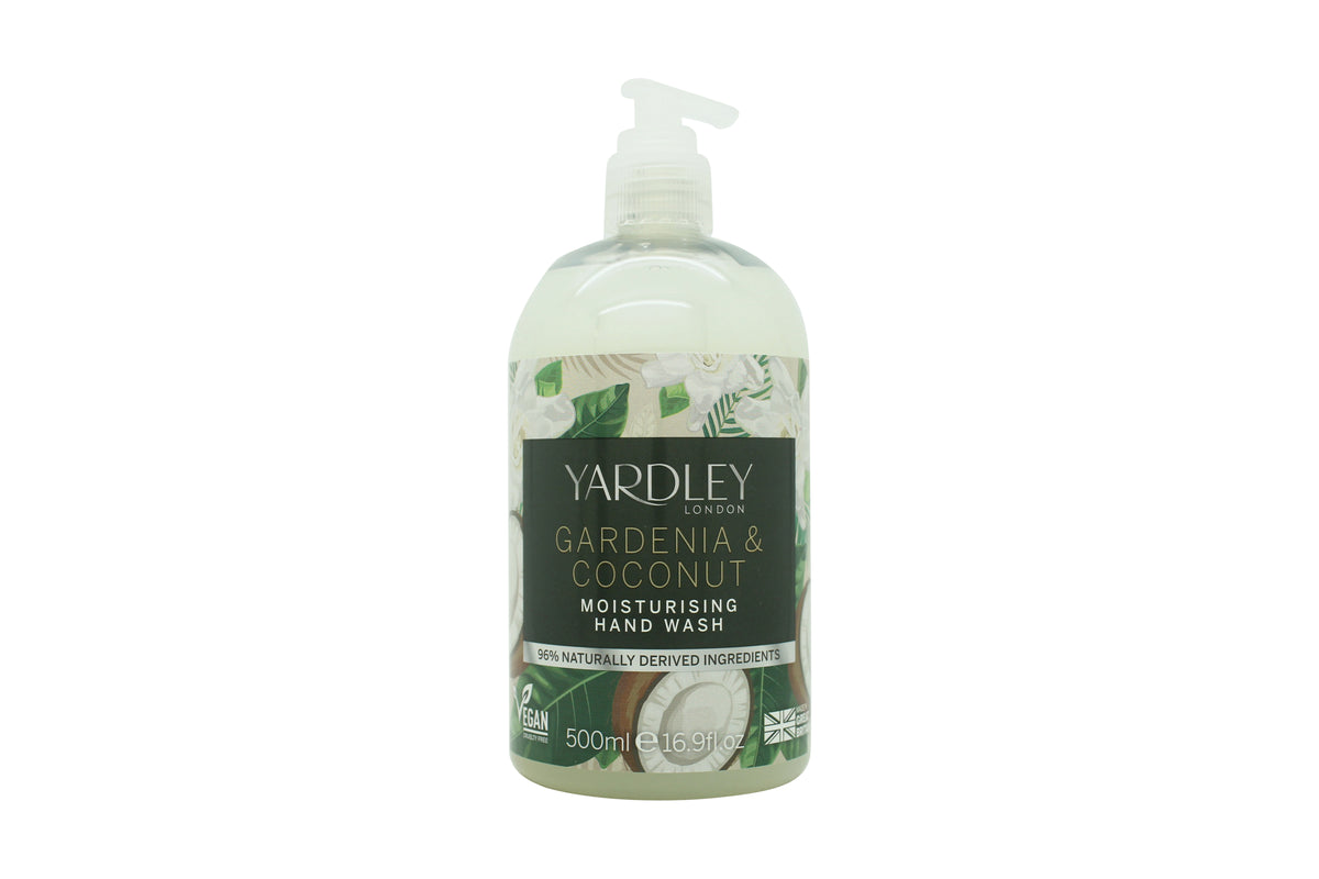 Yardley Gardenia & Coconut Milk Botanical Hand Wash 500ml