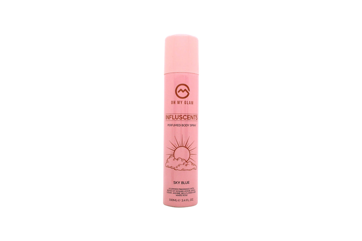 Oh My Glam Influscents Body Spray 100ml - Sky Blue