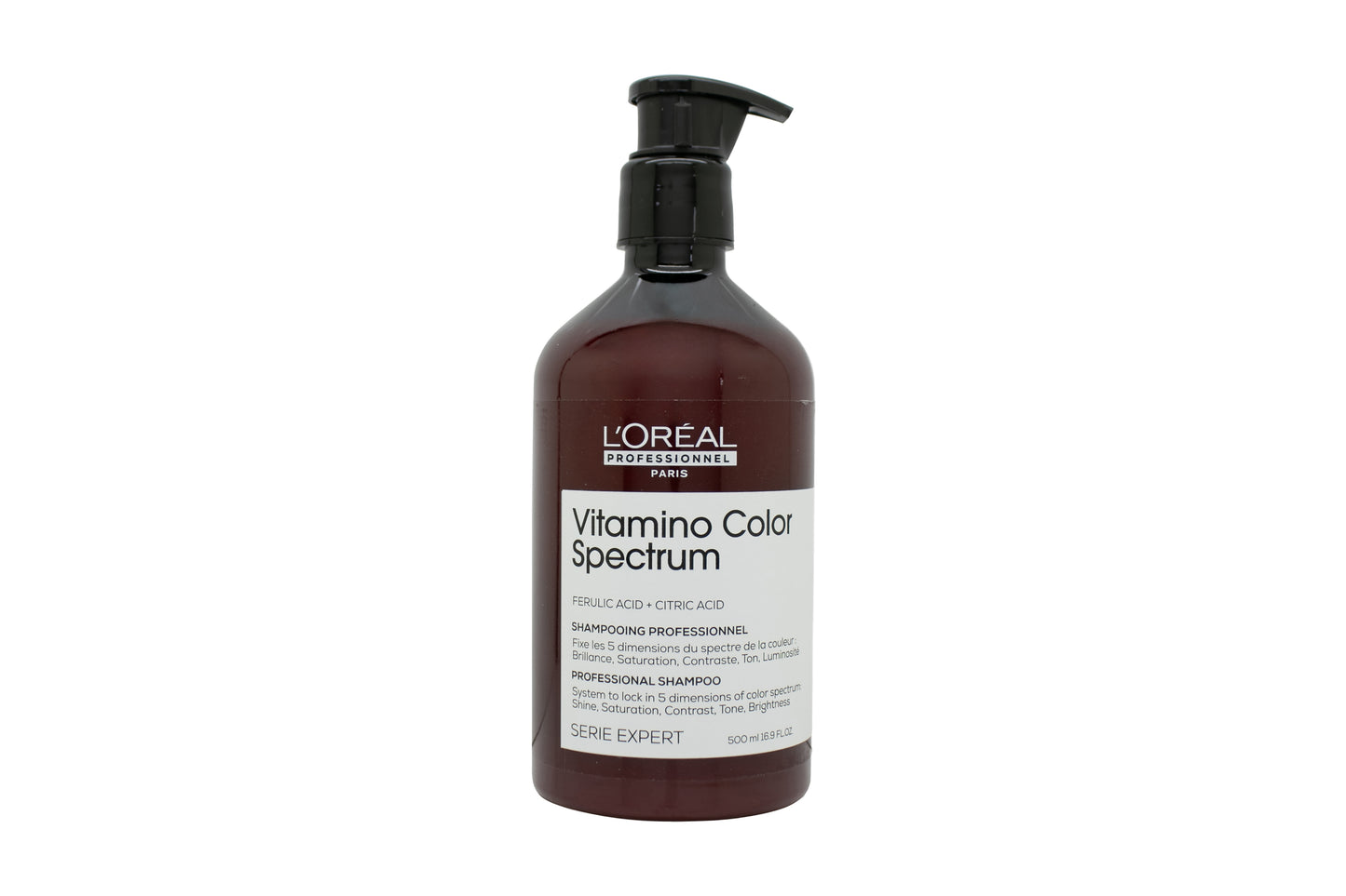 L'Oréal Paris Serie Expert Vitamino Color Spectrum Professional Shampoo 500ml - Ferulic Acid + Citric Acid