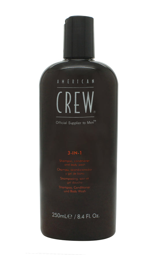 American Crew 3-in-1 Shampoo, Conditioner And Body Wash 250ml