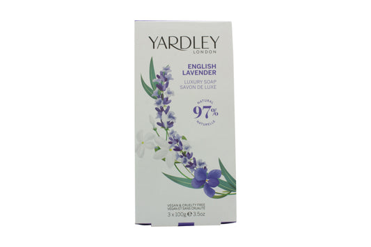 Yardley English Lavender Soap 3x 100g
