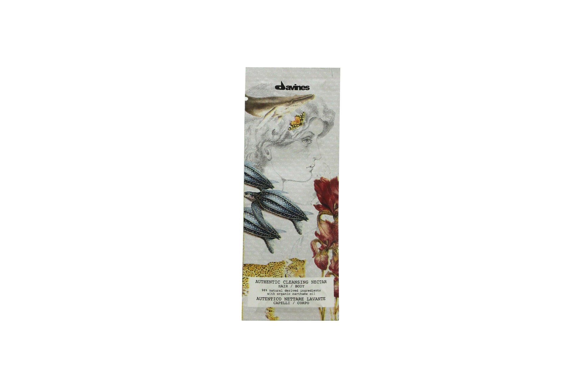 Davines Authentic Cleansing Nectar For Hair And Body 12ml