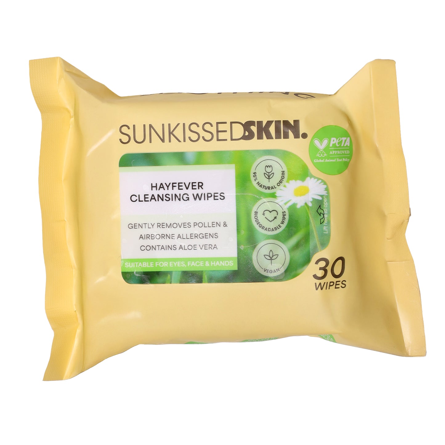 Sunkissed Skin Hayfever Cleansing Wipes - 30 Wipes
