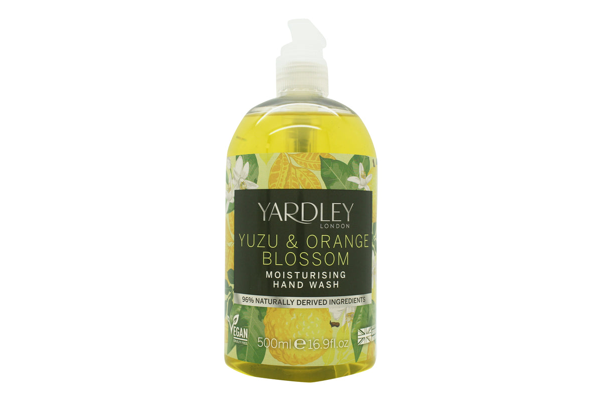 Yardley Yuzu & Orange Blossom Botanical Hand Wash 500ml