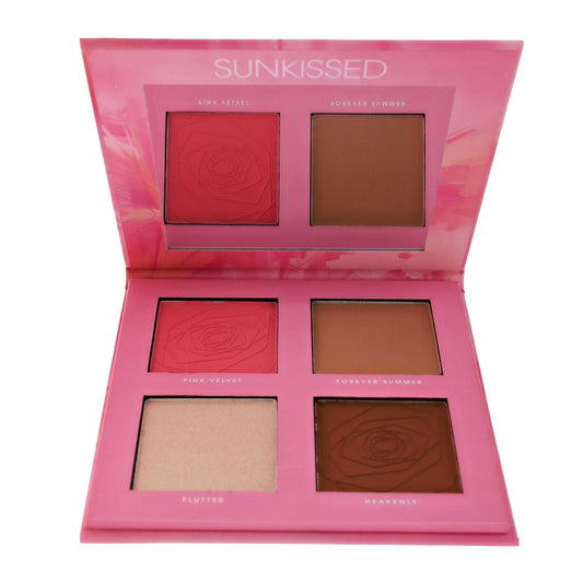 Sunkissed First Crush Face Palette - 4 Shades
