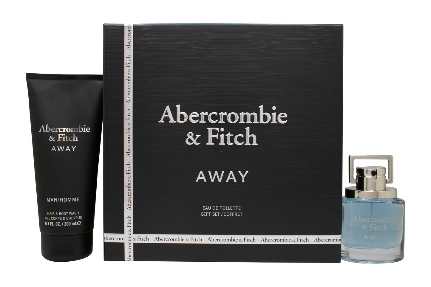 Abercrombie & Fitch Away Man Gift Set 50ml EDT + 200ml Hair & Body Wash