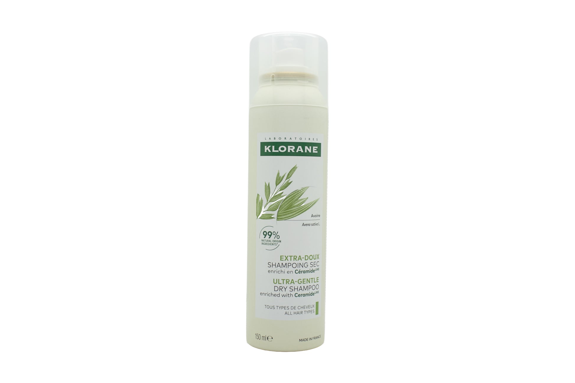 Klorane Gentle Dry Shampoo With Oat Milk Spray  150ml