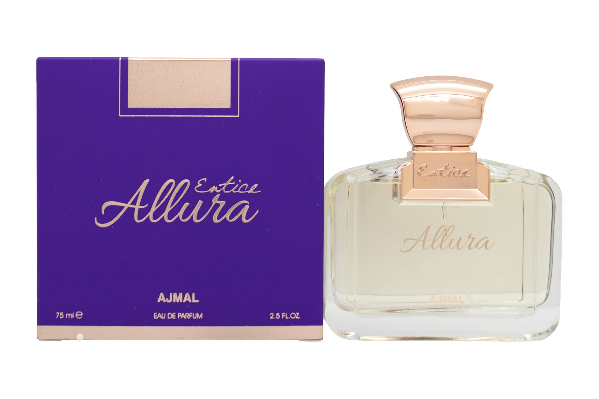 Ajmal Entice Allura Eau De Parfum 75ml Spray