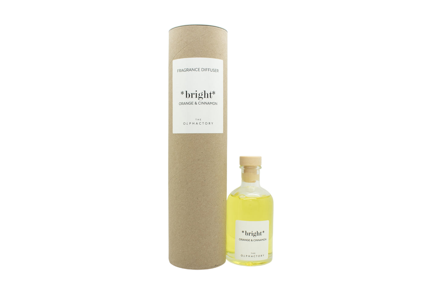 The Olphactory Bright Orange Cinnamon Reed Diffuser 100ml