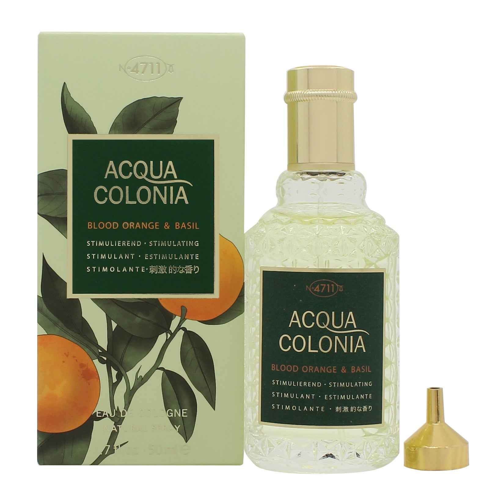 Mäurer & Wirtz 4711 Acqua Colonia Blood Orange & Basil Eau de Cologne 50ml Spray