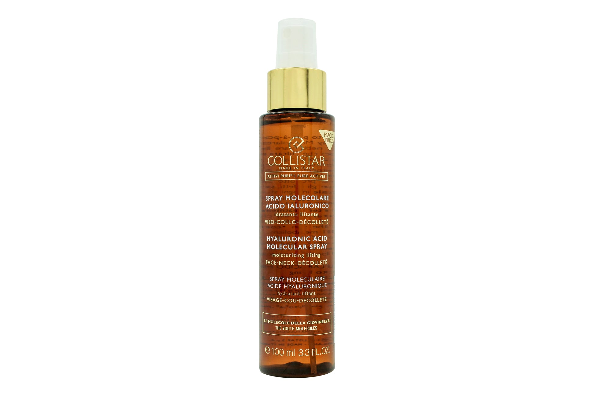 Collistar Hyaluronic Acid Moisturizing Lifting Molecular Spray 100ml