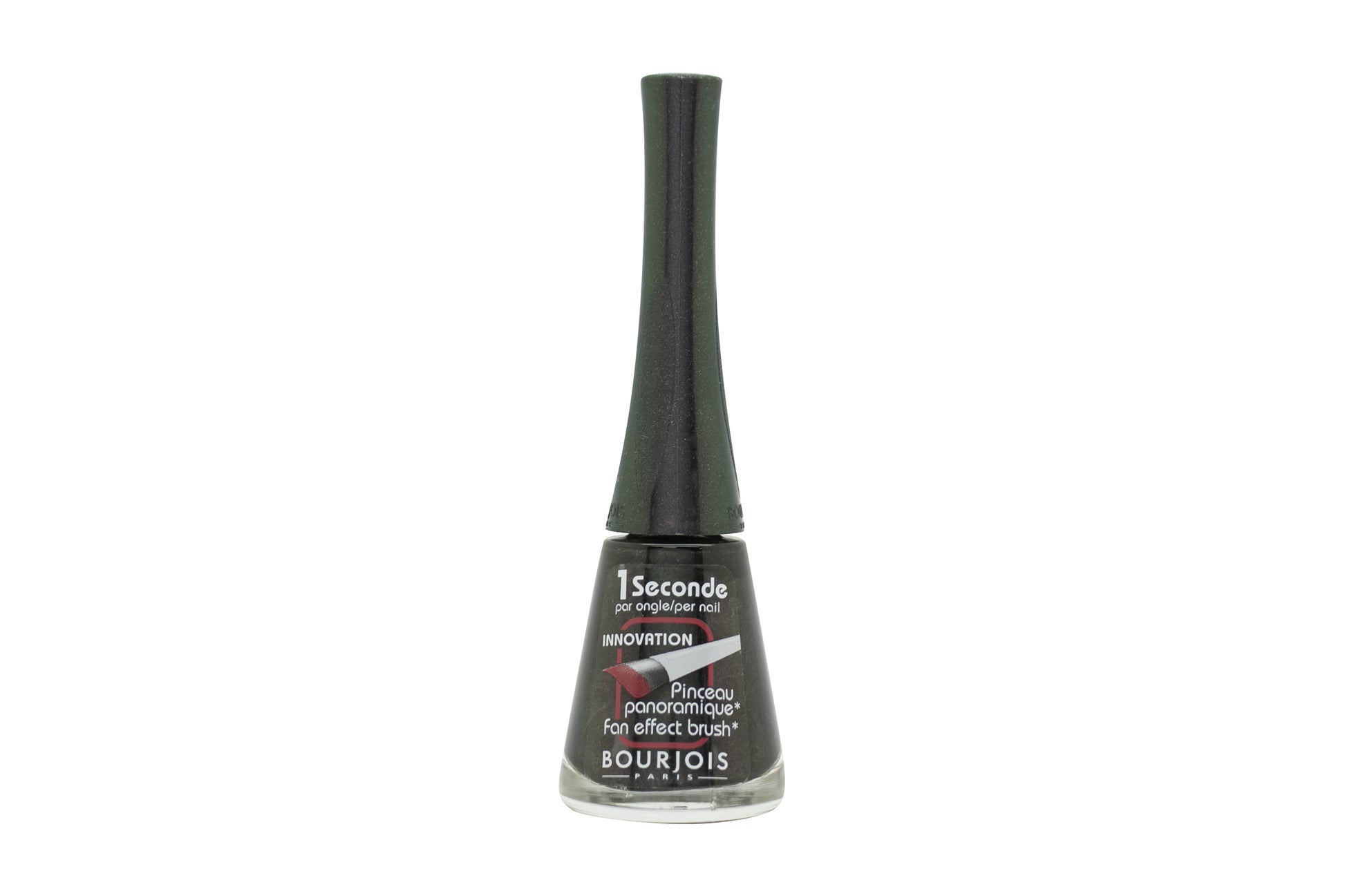Bourjois 1 Seconde Nail Polish 8ml -  Charcoal Shimmer