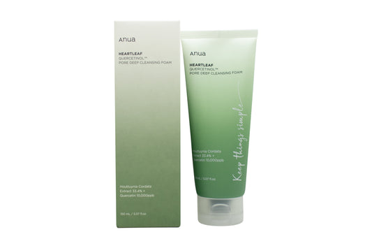 Anua Heartleaf Quercetinol Pore Deep Cleansing Foam 150ml - Heartleaf + BHA