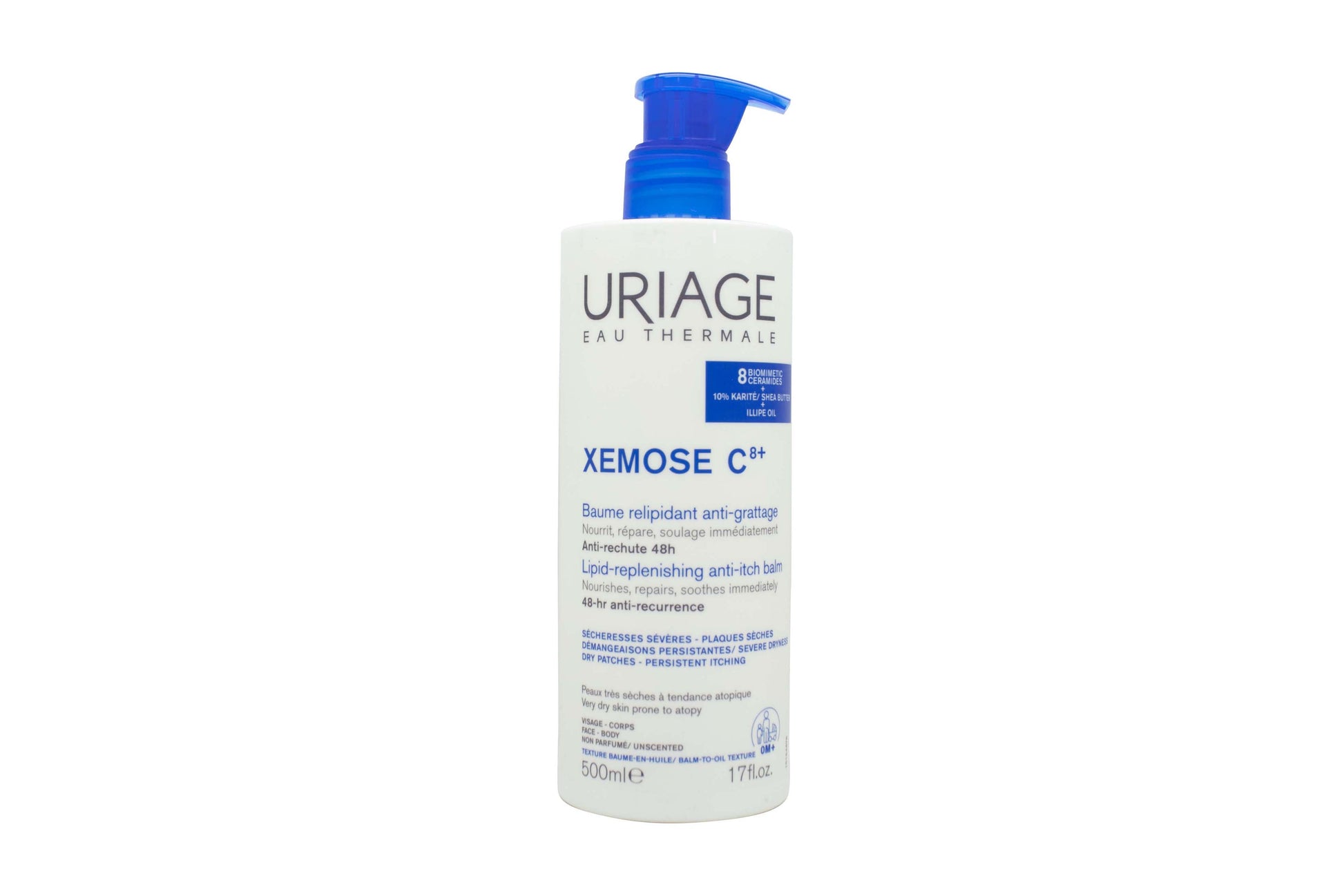 Uriage Xemose Anti Itch Smoothing Oil Balm 500ml