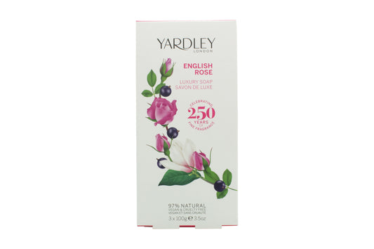 Yardley English Rose Soap 3x 100g