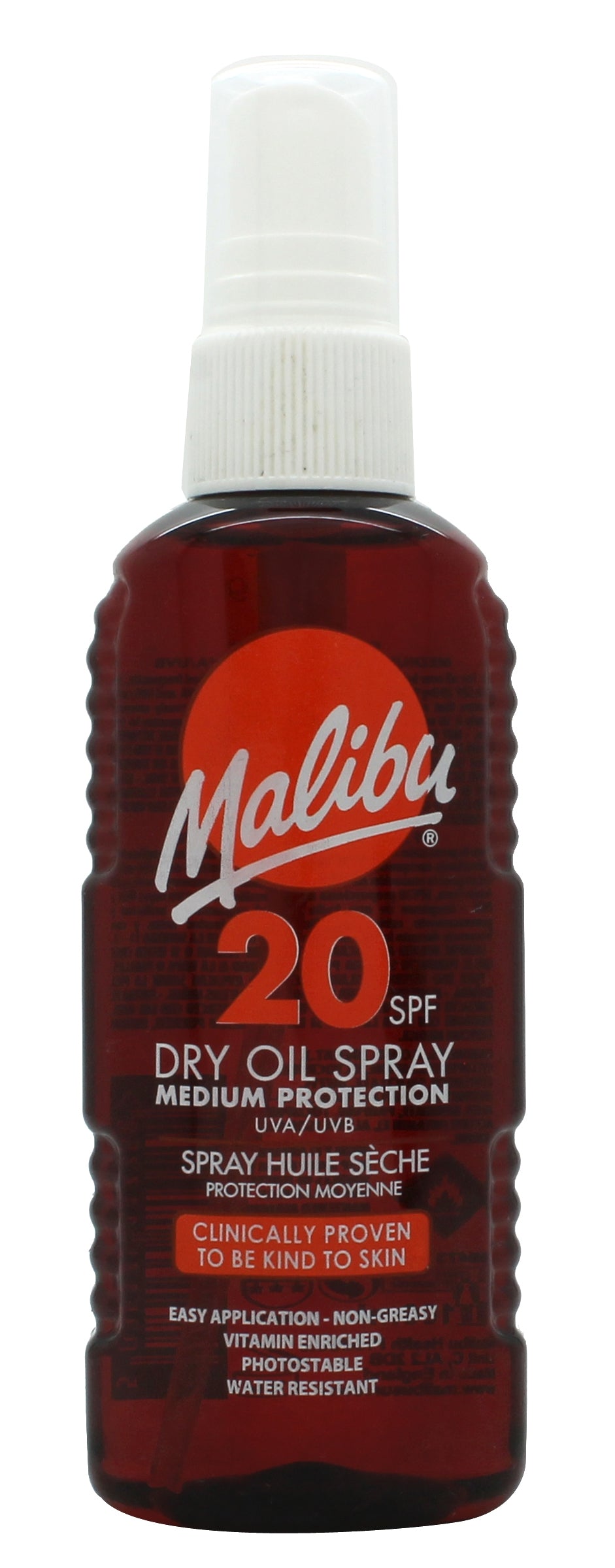Malibu Dry Oil Spray SPF20 100ml