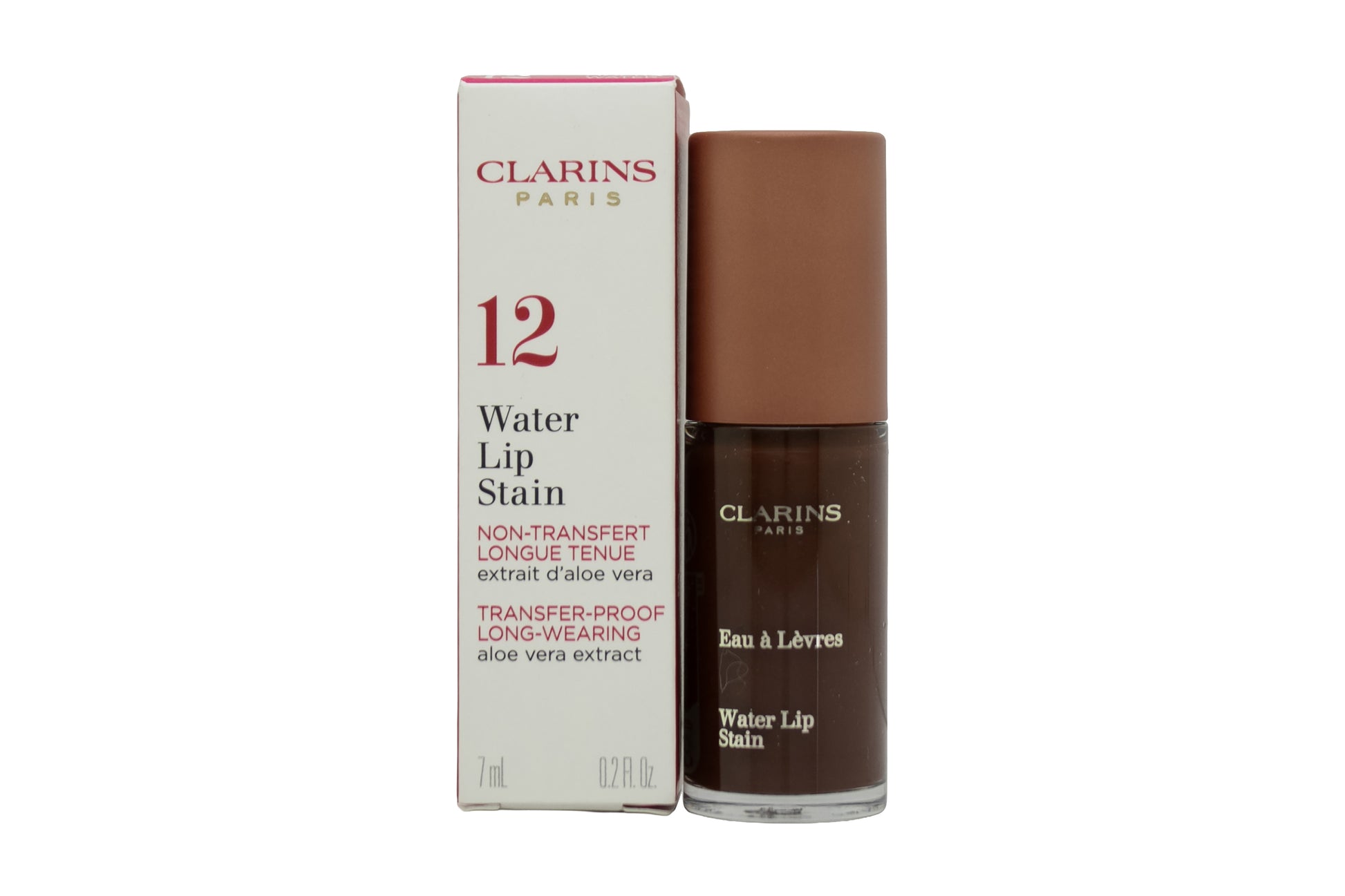 Clarins Water Lip Stain 7ml - 12 Mocha