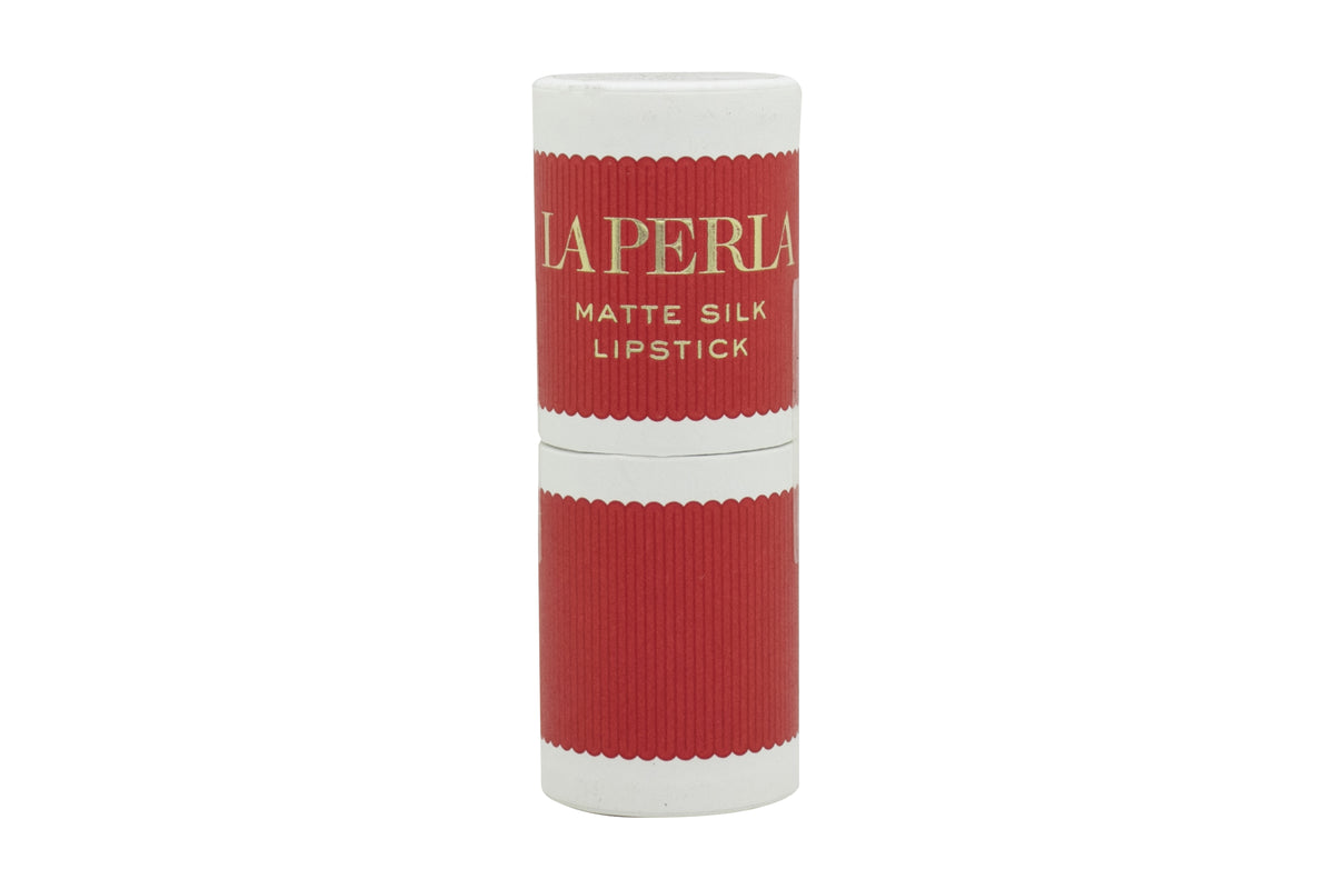 La Perla Matte Silk Lipstick - #109 - Rosewood Red - 3.5g