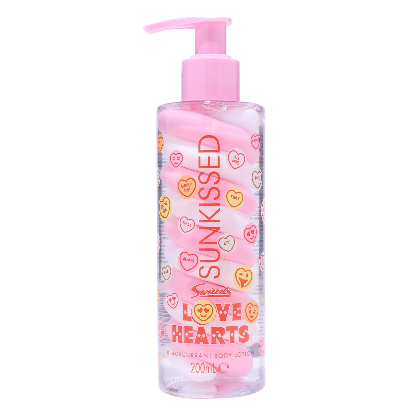 Sunkissed X Love Hearts Body Lotion 200ml