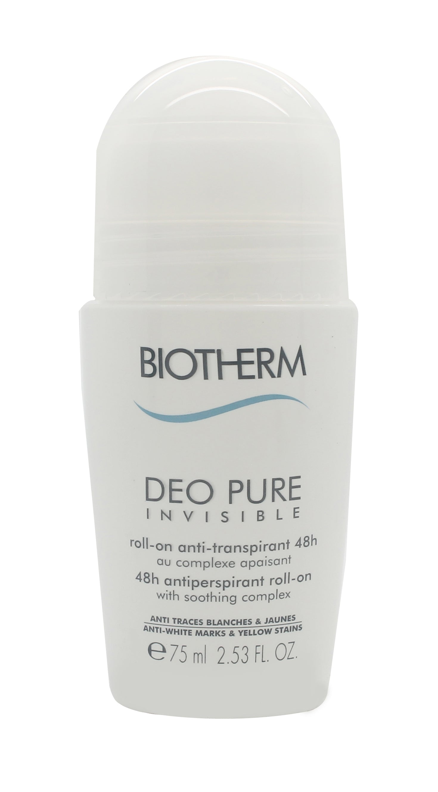 Biotherm Deo Pure Invisible 48H Deodorant Roll-On 75ml