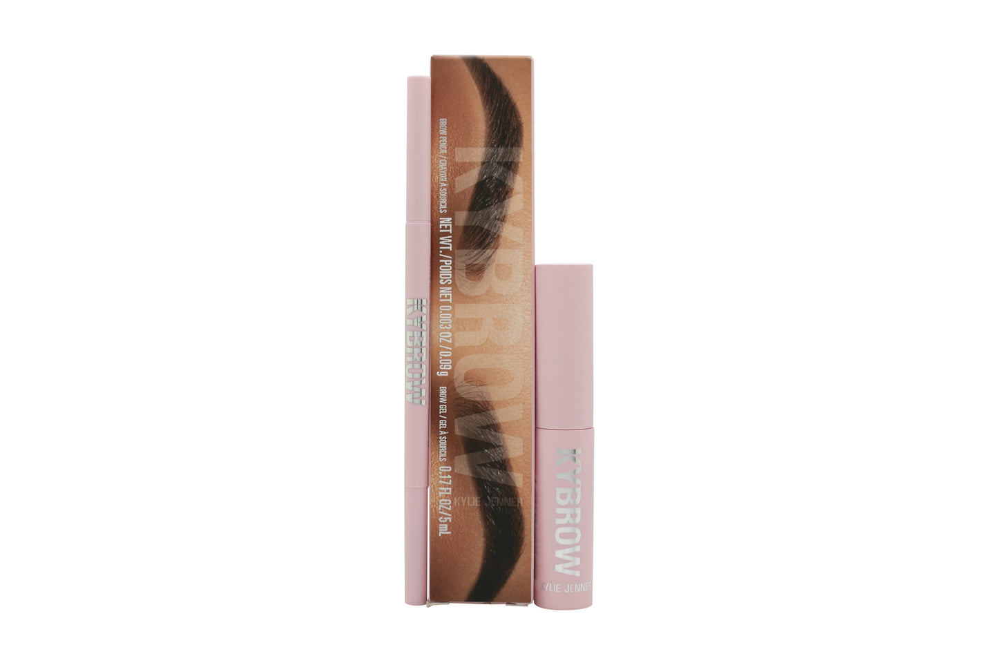 Kylie Cosmetics Kybrow Kit - 004 Medium Brown (Eyebrow gel 5 ml Eyebrow pencil 004 brown 0.9 g)
