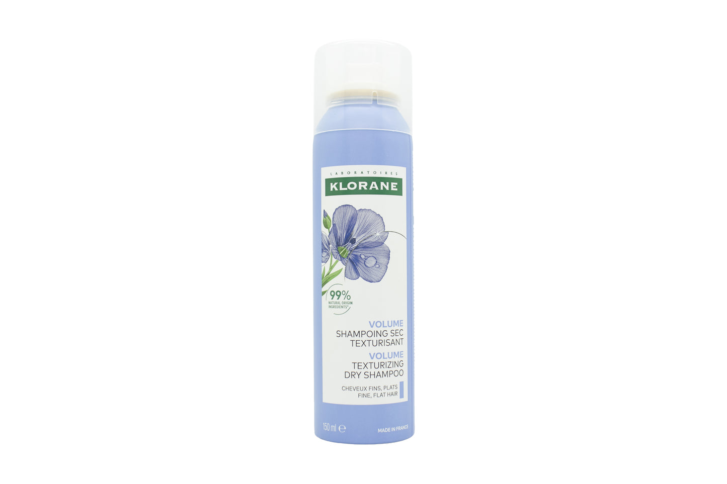 Klorane Organic Flax Volume Dry Shampoo 150ml