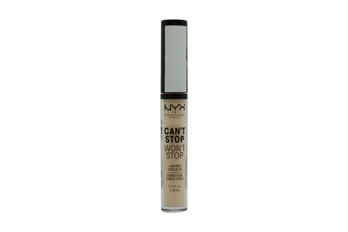 NYX Can't Stop Won't Stop Contour Concealer 3.5ml - Light Ivory